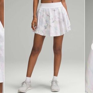 lululemon athletica Marble Pink Mini Skirt